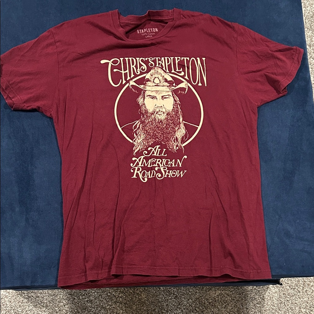 Stapleton Maroon Graphic Tee